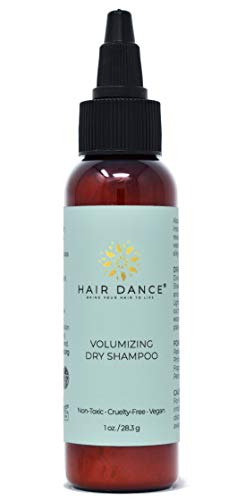 Non Aerosol Dry Shampoo Volume Powder | Natural and Organic Ingredients | For Blonde and Dark Hair | Lavender Oil Scented | 1 Ounce