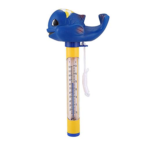 Floating Pool Spa Hot Tub Animal Thermometer F/C Display-Whale