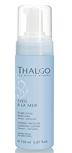 THALGO Eveil A La Mer Foaming Micellar Cleansing Lotion, 5.07 Fl Oz