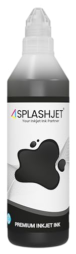 Image of Splashjet 790 Compatible Pigment Refill Ink for CN Pixma G2010, G2000, G1010, G1000, G6070, G5070, GM2070, G3010, G3000 Printer - (500gm x Single Black Pigment) Ink Bottle - 505226