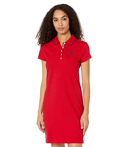 Image of U.S. POLO ASSN. Solid Polo Dress