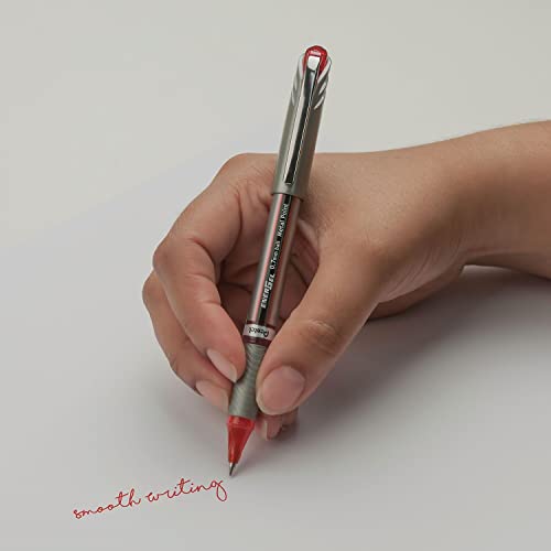 Pentel EnerGel BL27B Bolígrafo Gel Líquido Rojo Docena miniatura 5