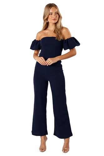Image of Petal & Pup Women's Tamra Off Shoulder Jumpsuit