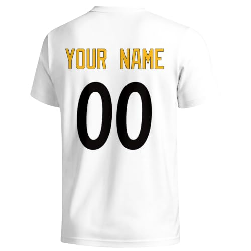 Image of ANTKING T Shirt Custom Short Sleeves for Men Women Youth | Crew Neck T Shirt with Custom Name Number Gift