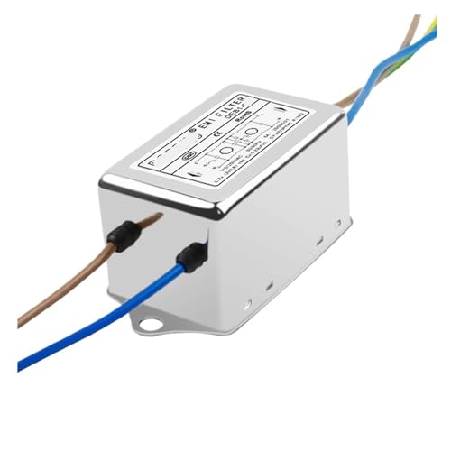 Filtre AC monophasé DEB1 1A 3A 6A - Solution anti-parasite pour tableau électrique