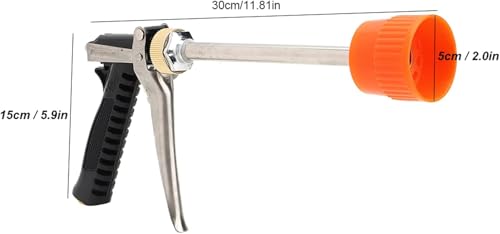 Image of APPSTER DN10 G3 /8 High Pressure Agricultural Spray Gun | Zinc Alloy Sprayer with Long Rod | Fruit Tree Sprinkler, Electric Spray, Even & Direct Spray for Garden Irrigation, Car Washing, Cleaning