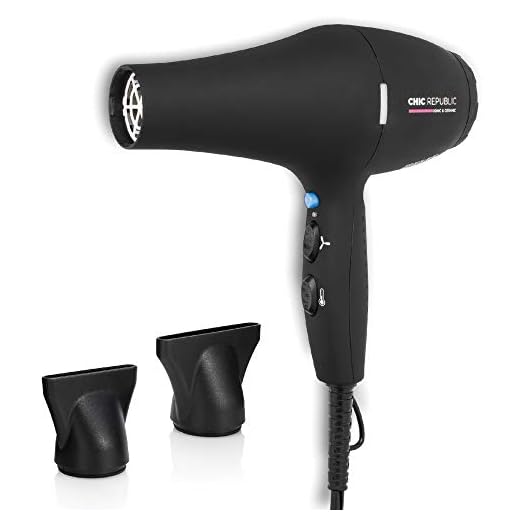 Professional Ionic Hair Dryer - Powerful Ceramic Blow Dryer - Quiet & Fast Hairdryer - Small, Lightweight Compact for Travel - 1875W
