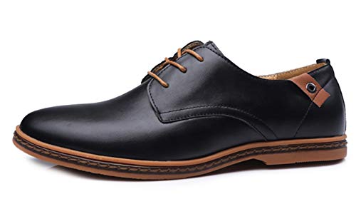 Men' s Fashion Comfort Lace Up Casual Oxfords Shoes Business Formal Dress Shoes2