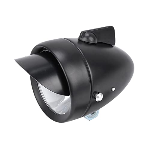 Led Super Light, Front Headlight Vintage Stereo Retro Avant Velo Retro with Visor