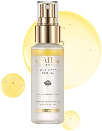 d'Alba White Truffle First Spray Serum, Hydrating Glow Mist, 50ml