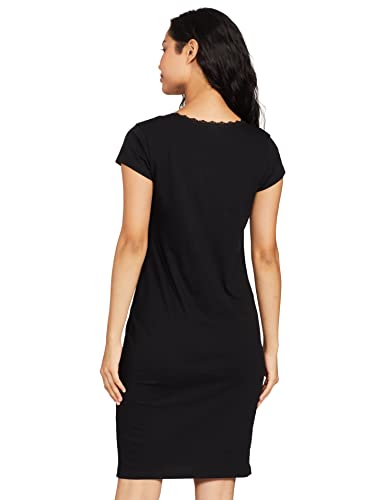 Image of Amazon Brand - Symbol Women's Cotton Knee Length Regular Fit Nighty