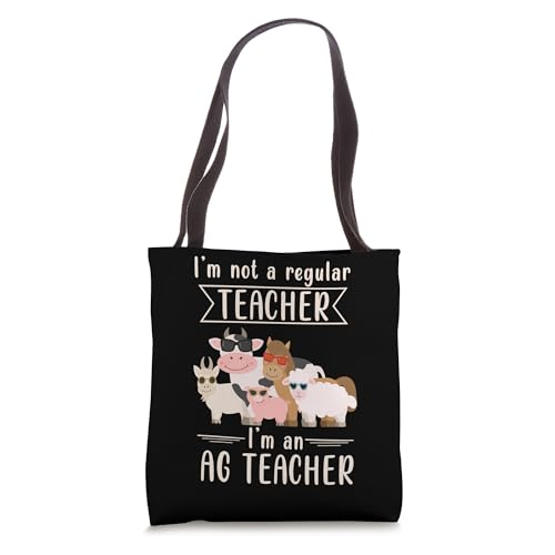 Bolso tote divertido para profesores de agricultura y amantes de los animales miniatura 1