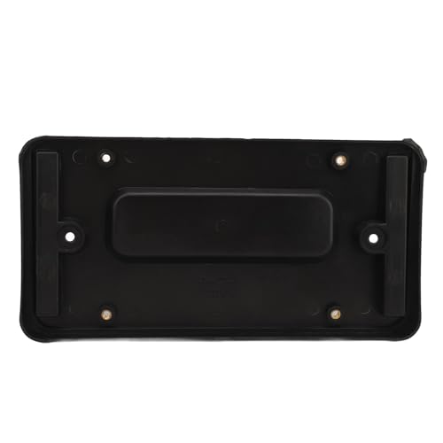 Cadre de support de plaque d'immatriculation robuste noir LR019327 de rechange à clipser - 5
