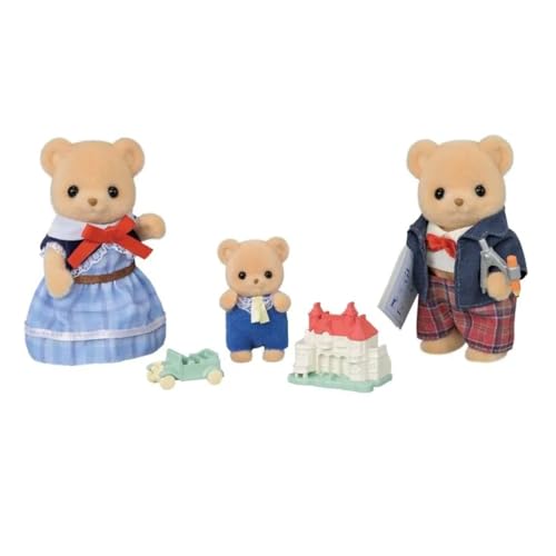 Biscuit Bear Family Set 3 figurines famille ours + accessoires - vue 6
