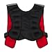 Reebok Weighted Vest 20 lb – Adjustable Weight Vest for Strength Training, CrossFit, Running & Fitness Workouts – Comfort Straps, Reflective Details & Durable Construction for Full-Body Conditioning