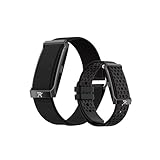 Smart Bracelet with 2 Premium Bands, Heart Rate,Blood Pressure,Blood Oxygen,Sleep,100+ Activity Modes, Fitness Tracker,Waterproof, Android/iOS with Long-Lasting Battery and Lifetime Subscription
