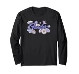 Fender Spring Time Animals And Flowers Distressed Logo 長袖Tシャツ