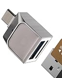 【Transfert de données ultra-rapide USB 3.0】Avec le transfert de données haute vitesse USB 3.0, cet adaptateur vous permet de déplacer rapidement et efficacement de gros fichiers tels que des photos, des vidéos et des documents, en prenant en charge des vitesses de transfert allant jusqu'à 5 Gbps pour des performances sans faille.