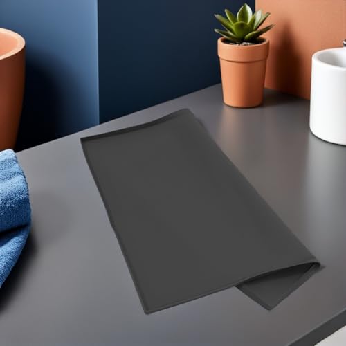 Alfombrilla para mini frigorífico con borde elevado que soluciona filtraciones 6