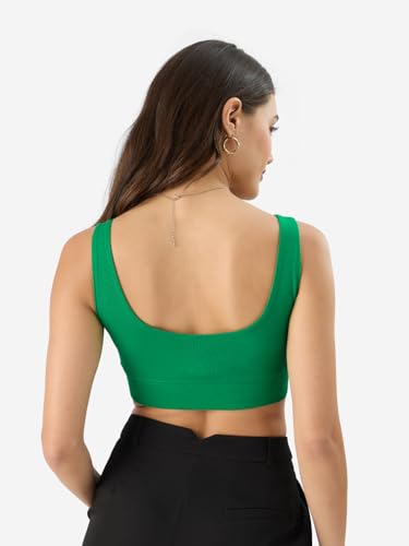 Image of The Souled Store Women and Girls Sleeveless Round Neck Bralette Top