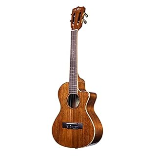 Kala KA-KTGE-C Ukulélé ténor Hawaiian Koa Gloss avec pan coupé et égaliseur - Les Beatles, Paul McCartney, John Lennon, RIngo Starr, George Harrison Kala KA-KTGE-C Ukulélé ténor Hawaiian Koa Gloss avec pan coupé et égaliseur – Image 3