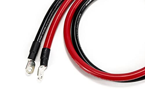 Spartan Power 4 Awg 1 Foot Battery Cable With Anderson Connector And 3/8" #TOP2