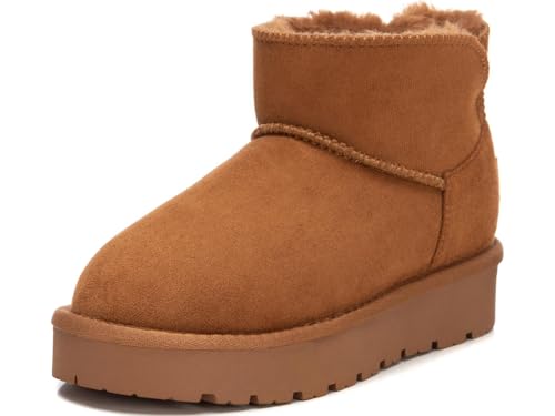 XTI KIDS 151117, Botas apreskì, Camel, 39 EU