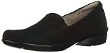 Tacón de 3,8 cm Naturalizer Channing, Mocasn Mujer, Piel de Terciopelo Negro, 36 EU