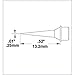 Metcal CVC-5CN0003A Soldering Cartridge, Fine & Long Reach Conical 0.25mm x 13.2mm, 500 Series