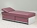 Clinton 3770 Solid Base Recovery Couch with Sliding Doors Item# 3770-10