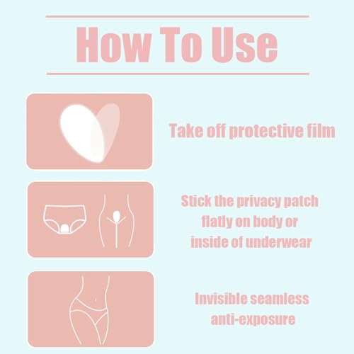 Image of Plthuoe 4 Pcs Camel Toe Concealer Seamless Hider Invisible Anti Insert Reusable Silicone Camel Toe Cover Underwear