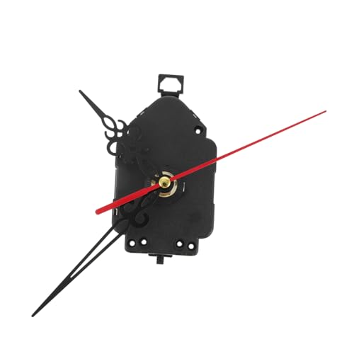 FIXOSHEE Mecanismo de Reloj de Pared Silencioso de Cuarzo Repuesto Duradero para Bricolaje Compatible con Relojes de Estilos Fácil Instalación para Reparación y Renovación Hogar y Oficina
