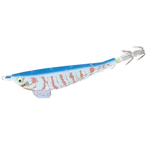 ヨーヅリ(YO-ZURI) スッテ: エビスッテミニ 90mm 夜光ブルー エサ巻きエギ