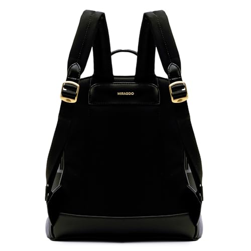 Image of Miraggio Sloane Solid Backpack For Women Fits Upto 13 Inches Laptop With Adjustable Strap | College Bag For Women | Women Backpack For Office Travel & Everyday Use