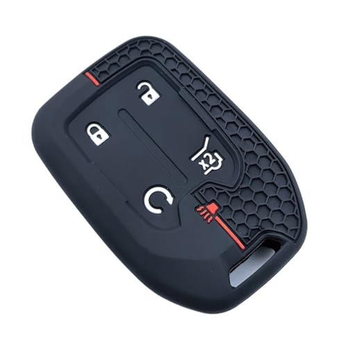 Housse en silicone clé Chevrolet Suburban étui pour ranger clés de voiture sans rayure