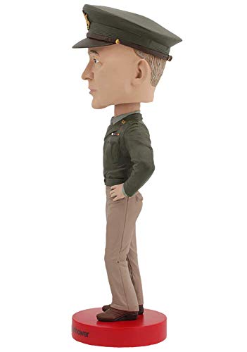 Royal Bobbles Dwight D. Eisenhower Bobblehead, Premium Polyresin Lifelike Figure, Unique Serial Number, Exquisite Detail