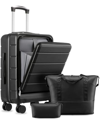 Carry On Luggage with Laptop Compartment