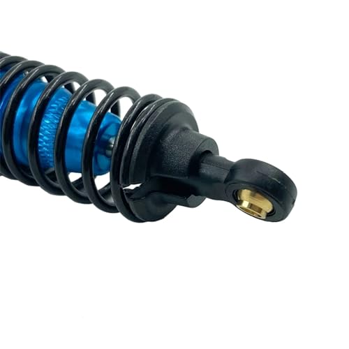 Amortiguadores de aluminio Tamiya TT-02 1/10 RC piezas de repuesto azul 4 uds 3