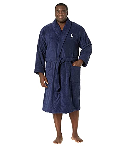 Polo Ralph Lauren Mens Big Velour Kimono Robe
