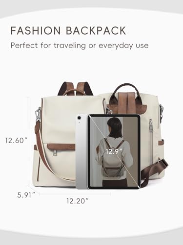 Image of CLUCI Womens Backpack Purse PU Leather Anti-theft Fashion Designer Travel Bag Ladies Shoulder Bags | Purse