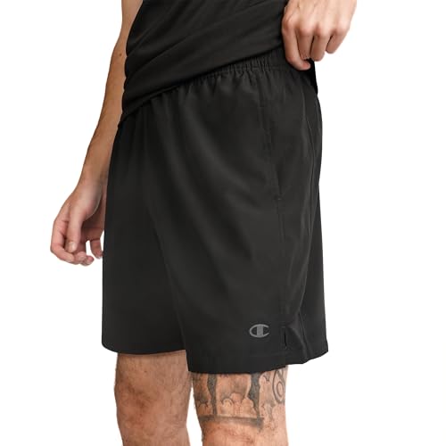 Champion Men's Sport Shorts, Athletic Shorts for Men, Lightweight Gym Shorts, 7"3