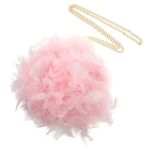 Chaîne perles et bandoulière peluche amovible GALPADA pour un porté épaule confortable