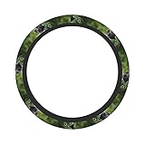 Ajustement universel : conçue pour s'adapter à la plupart des volants standard, cette housse offre un ajustement parfait sans glisser ni se plier. Il est parfait pour les voitures, les camions, les SUV et les fourgonnettes, améliorant ainsi votre expérience de conduite.