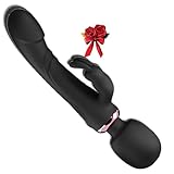 New Rabbit Ears Powerful 10 Modes Adult Toys for Women Portable Gifts Fun Women Toys Most Woman Gifts Machines Adult Toy Machine Tool Silent Realistic Silicone Soft Sensory Machine