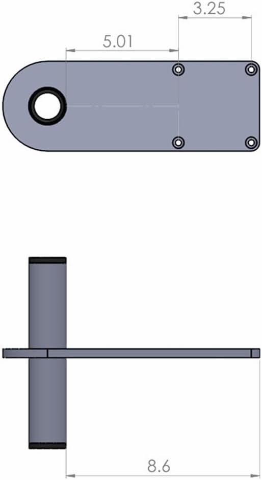 Mount - Flush - Island Anchor Shallow Water Anchor Pole Holder