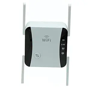MERISHOPP WiFi Router Amplifiers Plug and Play 1200Mbps Dual Band for Home White | Computers/Tablets & Networking | Home Networking & Connectivity | Boosters, Extenders & Antennas