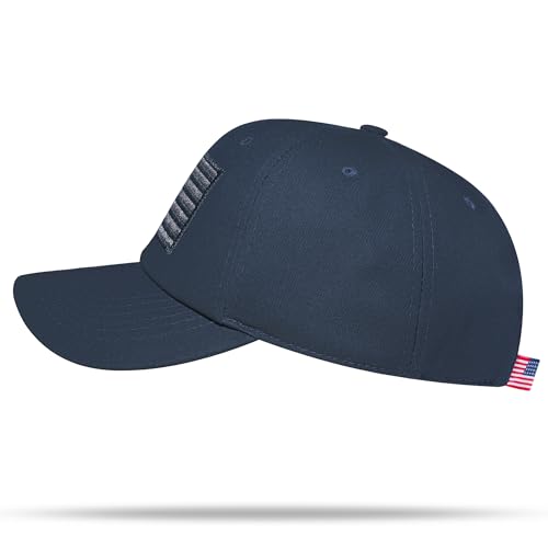 Image of American Flag Hat, Adjustable Fit USA Baseball Cap for Men Women, Dad Hats, Outdoor Ball Caps for Casual Wear