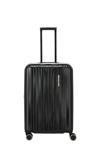 travelite Hartschalenkoffer BARBARA NOVELTY M, 43x65x27/31 cm, 68/75 L, 3, 6 kg, erweiterbarer Reisekoffer mit TSA-Schloss, leise Doppelrollen