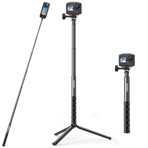 AKASO 49.2"/120cm Selfie Stick