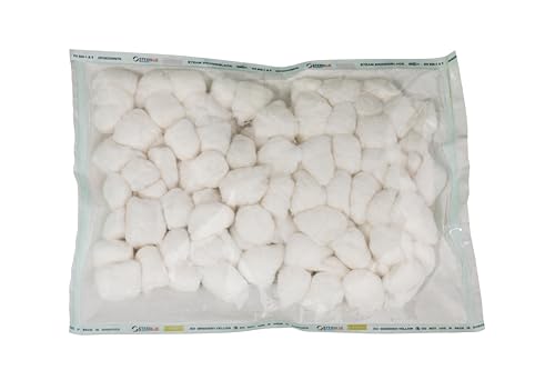 Image of E.T.O Cotton Balls Use For nail polish & face make-up removal, skincare, Baby care, Arts & Crafts - 100 Pcs